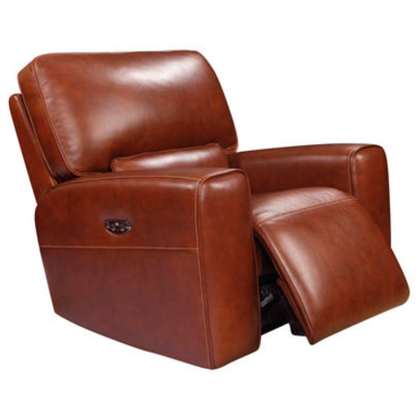 Leather Italia USA Shae Power Glider Leather Recliner 1555-EH9049G-018540LV IMAGE 1