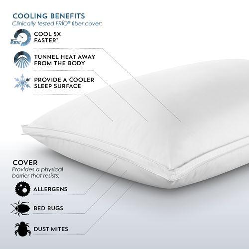 PureCare Queen Bed Pillow SUB-0° Down Complete Pillow (Queen) IMAGE 2