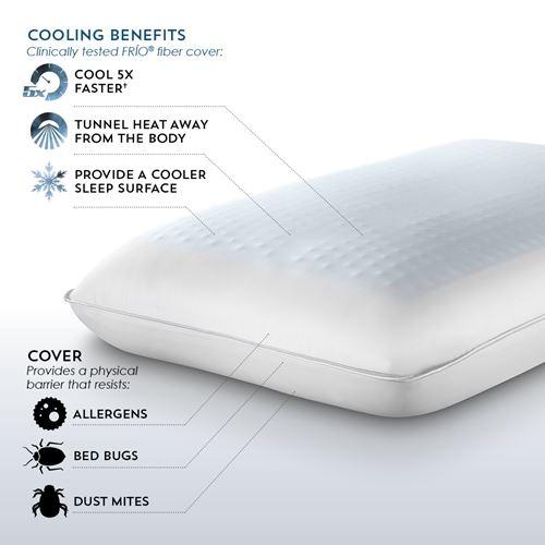 PureCare Queen Bed Pillow SUB-0° Replenish Pillow (Queen) IMAGE 2