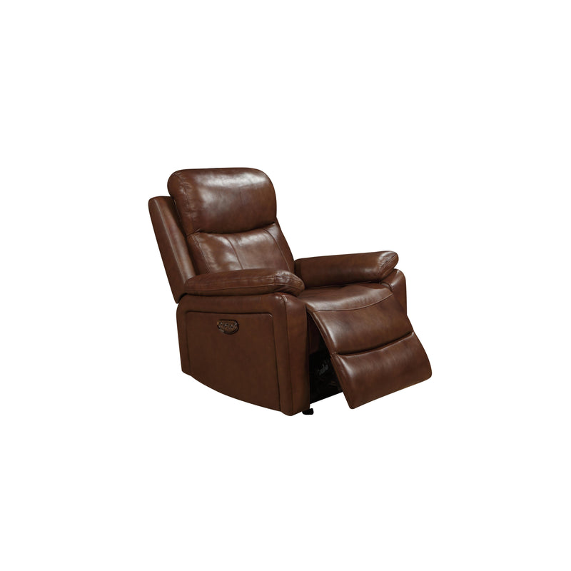 Leather Italia USA Cole Power Glider Leather Recliner 1555-EH6118G-01082373HLV IMAGE 2