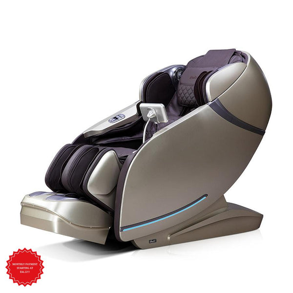 Osaki Massage Chair Massage Chairs Massage Chair Osaki Pro First Class LE Massage Chair - Brown/Beige IMAGE 1