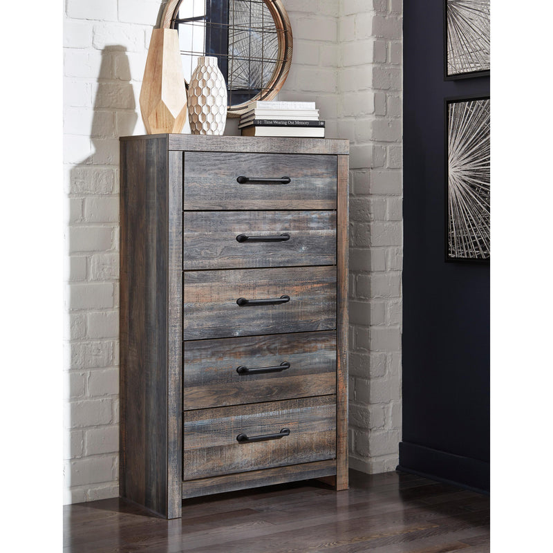  Signature Design by Ashley Drystan B211 7 pc King Panel Bedroom Set IMAGE 3