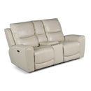 Steve Silver Furniture Laurel LL950 2 pc Power Reclining Living Room Set - Ivory IMAGE 3