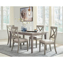 Signature Design by Ashley Parellen D291D1 5 pc Dining Set IMAGE 1
