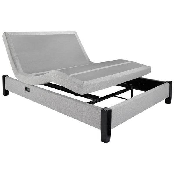 Beautyrest King Adjustable Base with Massage Renew Plus Silver Adjustable Base (King) IMAGE 1