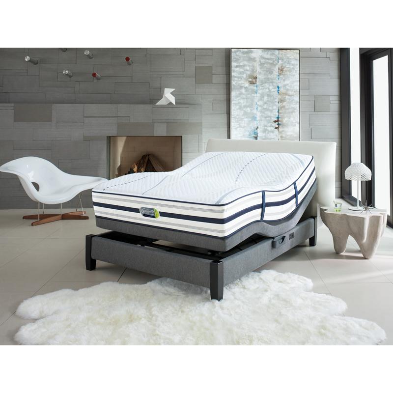 Beautyrest California King Adjustable Base with Massage Renew Powerbase+ Grey (Split California King) IMAGE 6