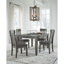  Signature Design by Ashley Hallanden D589D1 5 pc Dining Set IMAGE 1