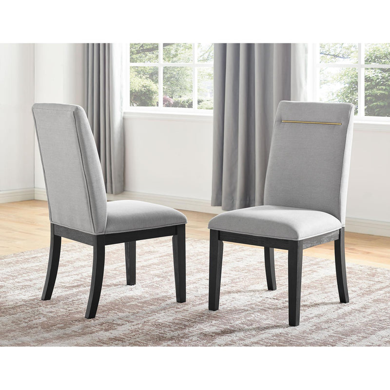 Steve Silver Furniture Yves YS500 7 pc Dining Set - Grey IMAGE 3