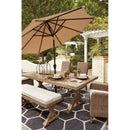  Signature Design by Ashley Beachcroft P791P3 5-piece Outdoor Dining Set IMAGE 3