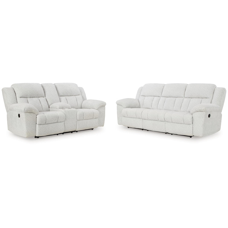 Signature Design by Ashley Frohn 37405U1 2 pc Reclining Living Room Set IMAGE 1