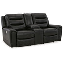 Signature Design by Ashley Warlin 61105U1 2 pc Power Reclining Living Room Set IMAGE 4