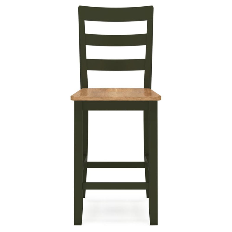 Signature Design by Ashley Gesthaven D401D3 3 pc Counter Height Dining Set IMAGE 3