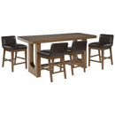 Signature Design by Ashley Cabalynn D974D3 5 pc Counter Height Dining Set IMAGE 1