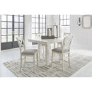 Signature Design by Ashley Robbinsdale D642D1 5 pc Counter Height Dining Set IMAGE 1