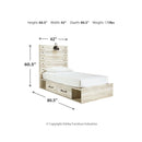  Signature Design by Ashley Cambeck B192B106 7 pc Twin Panel Bedroom Set IMAGE 15