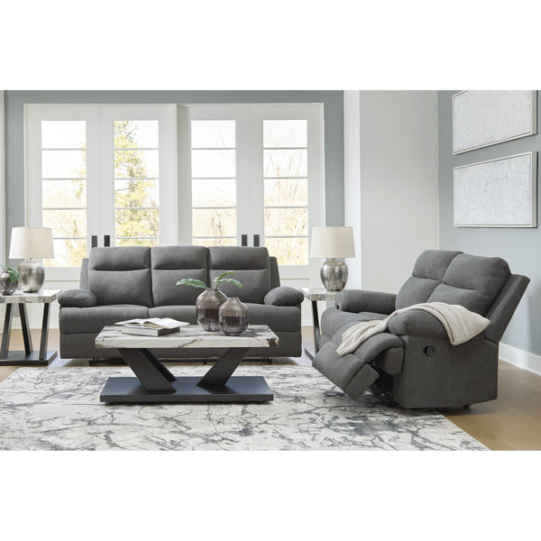  Signature Design by Ashley Side-Swipe PC91406 2 pc Reclining Living Room Set IMAGE 1