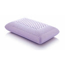  Malouf Zoned Dough® Lavender Queen Bed Pillow ZZQQMPASZL IMAGE 1