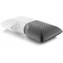  Malouf Shoulder Zoned Dough® + Bamboo Charcoal King Bed Pillow ZZKKSCMPZB IMAGE 1