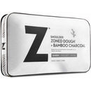  Malouf Shoulder Zoned Dough® + Bamboo Charcoal King Bed Pillow ZZKKSCMPZB IMAGE 5