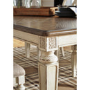  Signature Design by Ashley Realyn Dining Table D743-45 IMAGE 4