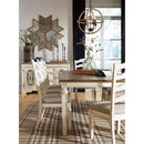  Signature Design by Ashley Realyn Dining Table D743-45 IMAGE 9