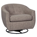 Signature Design by Ashley Upshur Swivel Glider Fabric Accent Chair A3000003 IMAGE 1