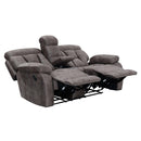 Steve Silver Furniture Bogata Reclining Fabric Loveseat with Console BG850CL IMAGE 2