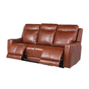 Steve Silver Furniture Natalia Power Reclining Leather Sofa NT850SC IMAGE 5