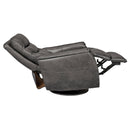  Signature Design by Ashley Riptyme Swivel Glider Leather Look Recliner 4640261 IMAGE 4