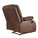  Signature Design by Ashley Bladewood Leather Look Recliner with Wall Recline 6030529 IMAGE 5