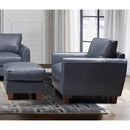 Leather Italia USA Georgetowne Stationary Leather Chair 1669-6529-01177147 IMAGE 2