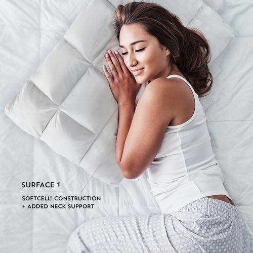PureCare Queen Bed Pillow SUB-0° SoftCell Chill Select Hybrid Pillow (Queen) IMAGE 4