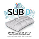 PureCare Bed Pillow SUB-0° SoftCell Chill Latex Hybrid Pillow (Standard) IMAGE 2