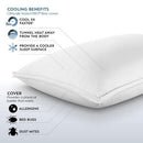 PureCare King Bed Pillow SUB-0° Down Complete Pillow (King) IMAGE 2