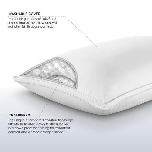 PureCare King Bed Pillow SUB-0° Down Complete Pillow (King) IMAGE 3
