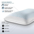 PureCare Bed Pillow SUB-0° Gel-egant Pillow (Standard) IMAGE 2