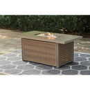  Signature Design by Ashley Beachcroft P791-773 Rectangular Fire Pit Table IMAGE 8