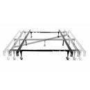  Malouf Bed Frame with Wheels (Twin to Queen) IMAGE 1