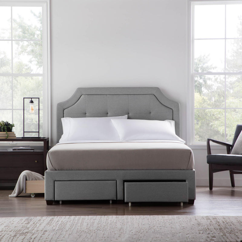 Malouf Bed Components Platform Bed Base STCKSTWATSPL IMAGE 4