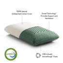  Malouf Zoned ActiveDough™ + CBD Oil Pillow (King) IMAGE 5