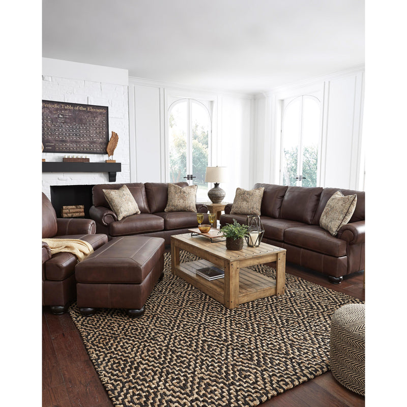 Signature Design by Ashley Beamerton Stationary Leather Match Loveseat 8790135 IMAGE 8