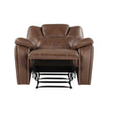 Steve Silver Furniture Katrine Leather Look Recliner KT800CB IMAGE 2