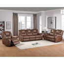 Steve Silver Furniture Katrine Reclining Leather Look Loveseat KT800LB IMAGE 7