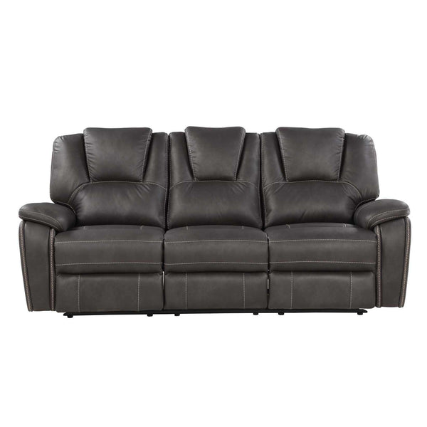 Steve Silver Furniture Katrine Reclining Leather Look Sofa KT800SC IMAGE 1