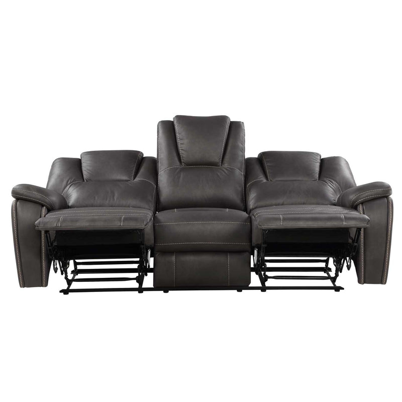 Steve Silver Furniture Katrine Reclining Leather Look Sofa KT800SC IMAGE 2