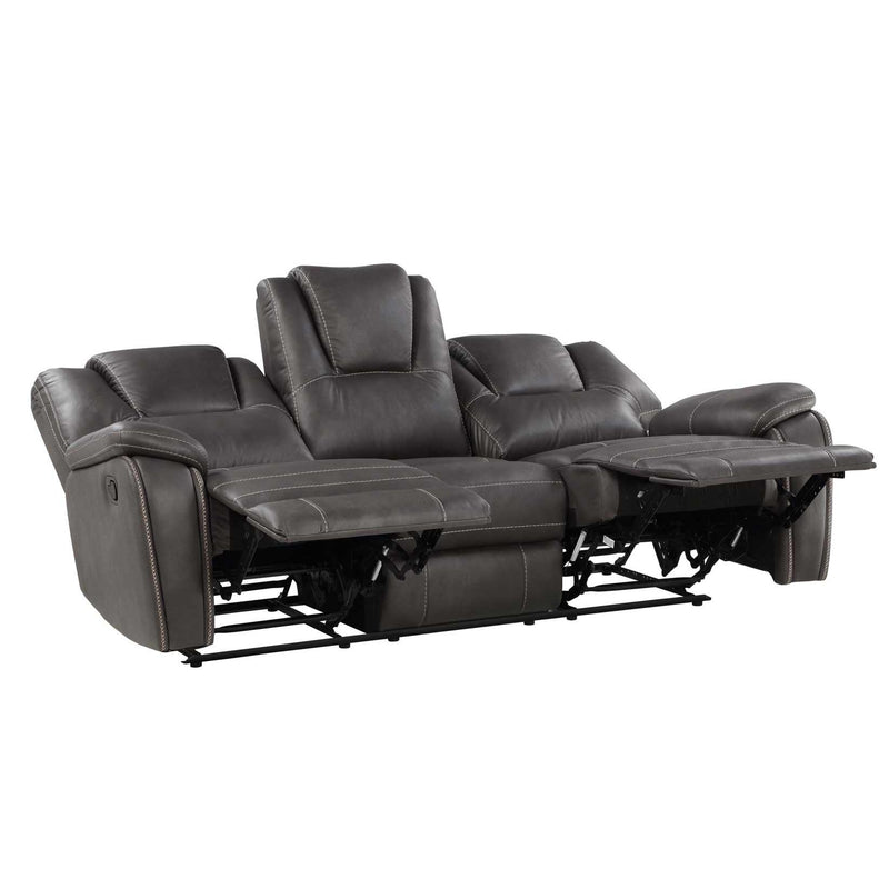 Steve Silver Furniture Katrine Reclining Leather Look Sofa KT800SC IMAGE 4