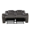 Steve Silver Furniture Katrine Reclining Leather Look Loveseat KT800LC IMAGE 2