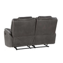 Steve Silver Furniture Katrine Reclining Leather Look Loveseat KT800LC IMAGE 7