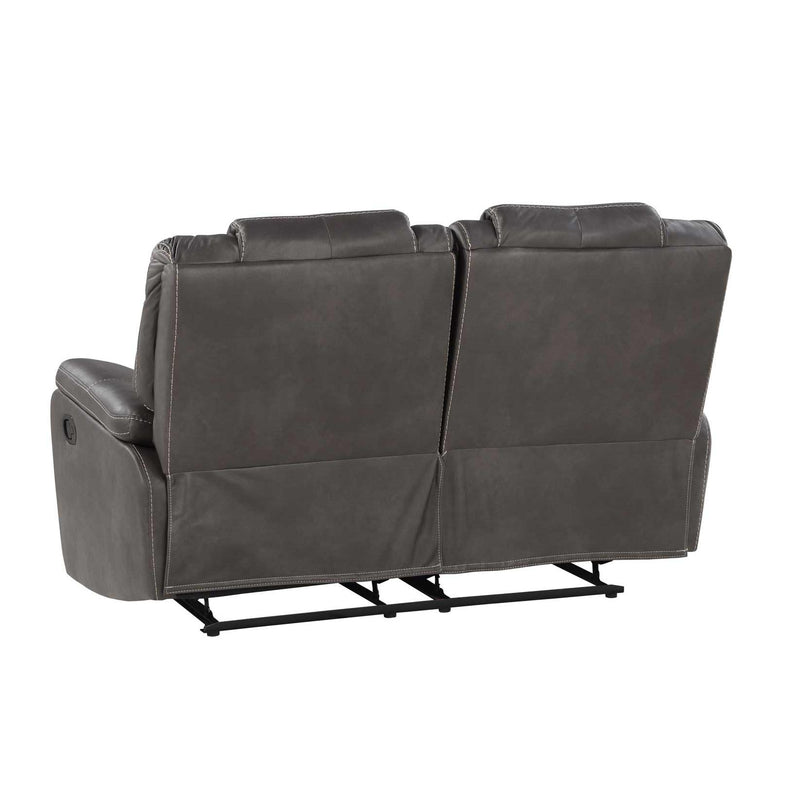 Steve Silver Furniture Katrine Reclining Leather Look Loveseat KT800LC IMAGE 7