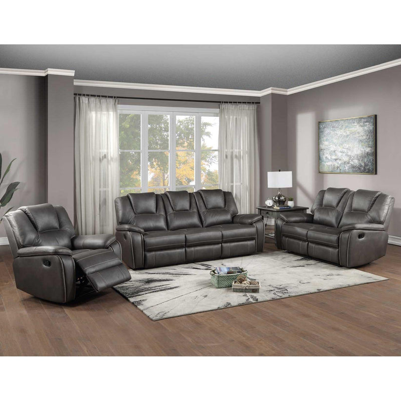 Steve Silver Furniture Katrine Reclining Leather Look Loveseat KT800LC IMAGE 9